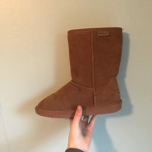 Brown Minnetonka boots